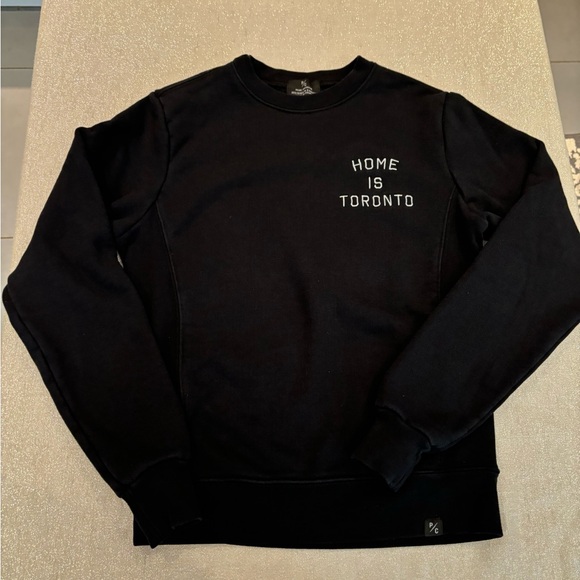 XS Peace Collective Black HOME IS TORONTO Crewneck Sweatshirt - Picture 2 of 6